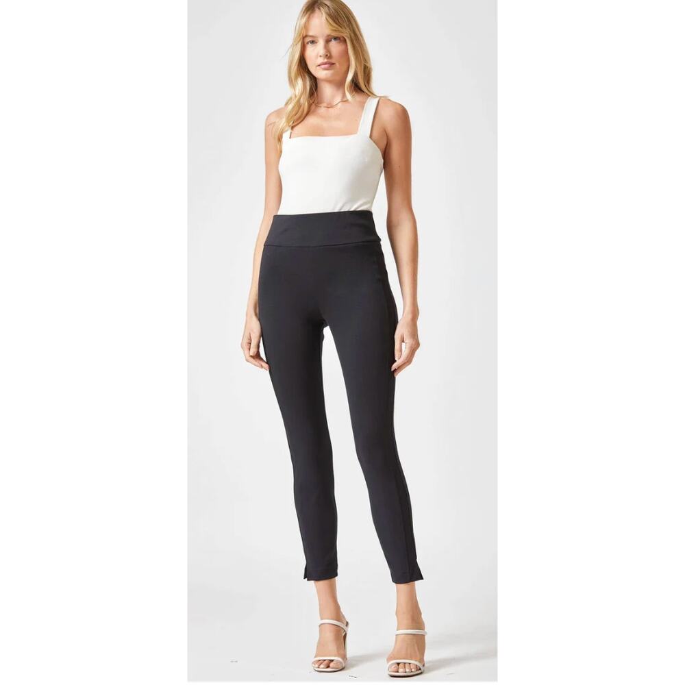Dear Scarlett Black Magic High Waisted‎ Skinny Pants 2X Ankle Career MDS28P